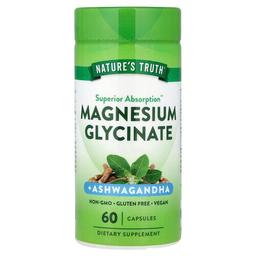 Nature S Truth Magnesium Glycinate Ashwagandha 60 Capsules