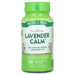 Nature S Truth Lavender Calm 50 Quick Release Softgels 80 Mg Per Softgel