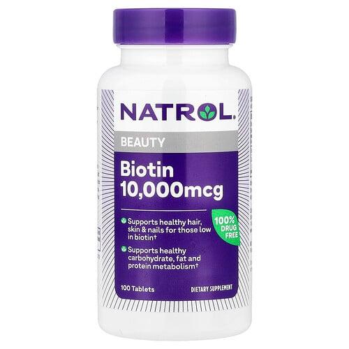 Natrol Biotin 100 Tablets