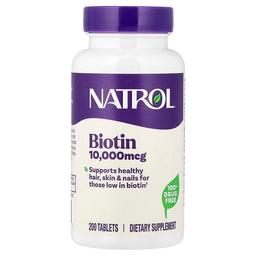 Natrol Biotin 200 Tablets
