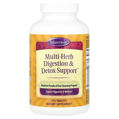 Nature S Secret Multi Herb Digestion Detox Support 275 Tablets