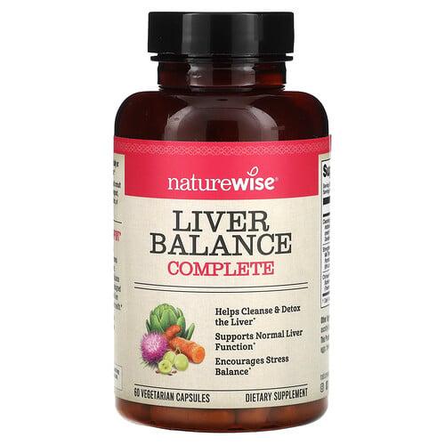 Naturewise Liver Balance Complete 60 Vegetarian Capsules