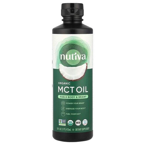 Nutiva Organic Mct Oil 16 Fl Oz 473 Ml product image