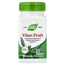 Nature S Way Vitex Fruit 400 Mg 100 Vegan Capsules