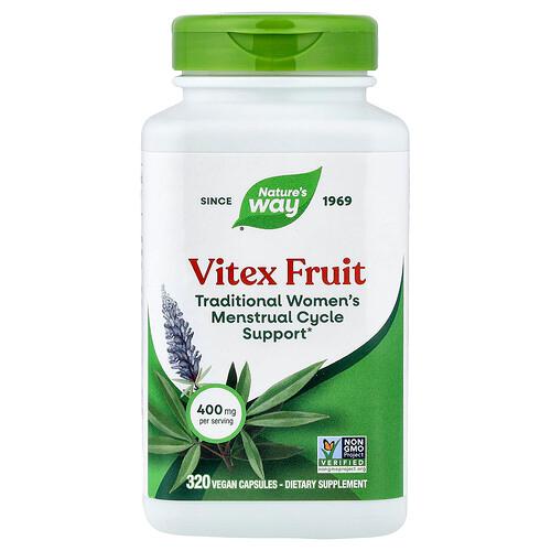Nature S Way Vitex Fruit 400 Mg 320 Vegan Capsules