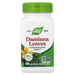 Nature S Way Damiana Leaves 100 Vegan Capsules 300 Mg Per Capsule