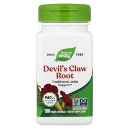 Nature S Way Devil S Claw Root 100 Vegan Capsules 480 Mg Per Capsule