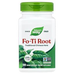 Nature S Way Fo Ti Root 100 Vegan Capsules 610 Mg Per Capsule