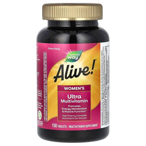 Nature S Way Alive Women S Ultra Multivitamin 150 Tablets