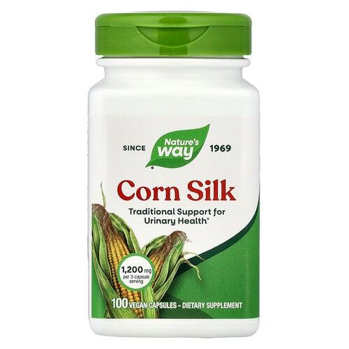 Nature S Way Corn Silk 100 Vegan Capsules 400 Mg Per Capsule
