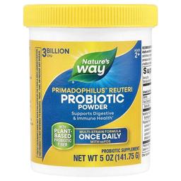 Nature S Way Primadophilus Reuteri Probiotic Powder Ages 2 3 Billion Cfu 5 Oz 141 75 G
