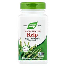 Nature S Way Whole Thallus Kelp 180 Capsules