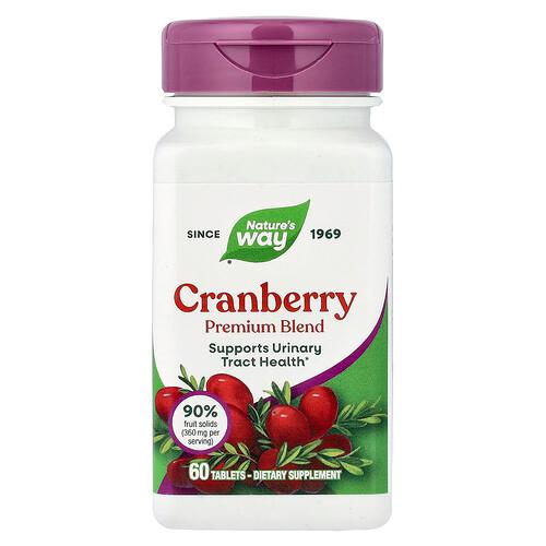 Nature S Way Cranberry Premium Blend 60 Tablets
