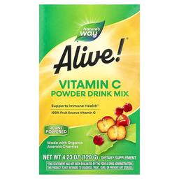 Nature S Way Alive Vitamin C Powder Drink Mix 4 23 Oz 120 G
