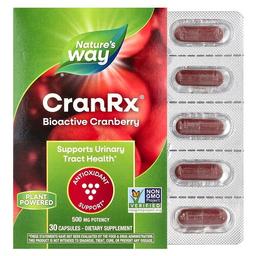 Nature S Way Cranrx Bioactive Cranberry 500 Mg 30 Capsules