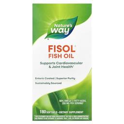 Nature S Way Fisol Fish Oil 180 Softgels