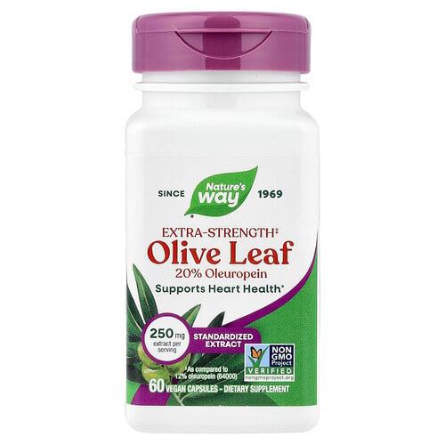 Nature S Way Olive Leaf 60 Vegan Capsules