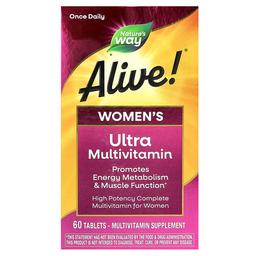 Nature S Way Alive Women S Ultra Multivitamin 60 Tablets