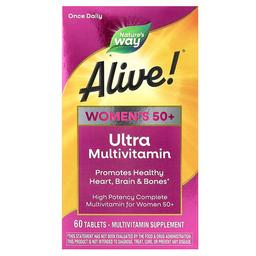 Nature S Way Alive Women S 50 Ultra Multivitamin 60 Tablets