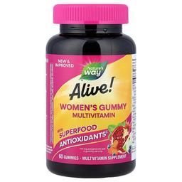 Nature S Way Alive Women S Gummy Multivitamin Mixed Berry 60 Gummies