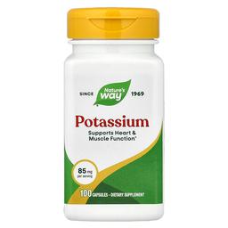 Nature S Way Potassium 85 Mg 100 Capsules