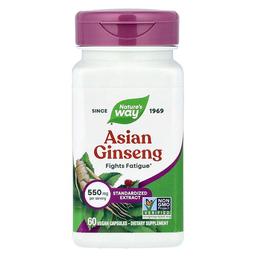Nature S Way Asian Ginseng 550 Mg 60 Vegan Capsules