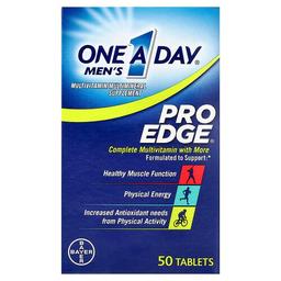One A Day Men S Pro Edge Complete Multivitamin With More 50 Tablets