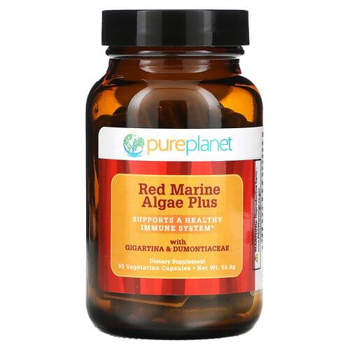 Pure Planet Red Marine Algae Plus 90 Vegetarian Capsules