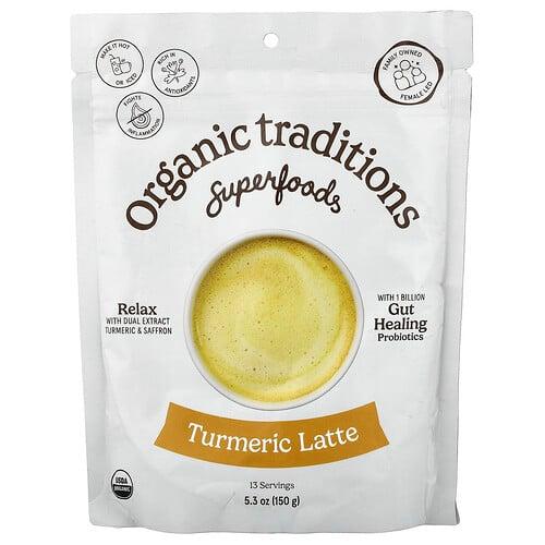 Organic Traditions Superfoods Turmeric Latte 5 3 Oz 150 G
