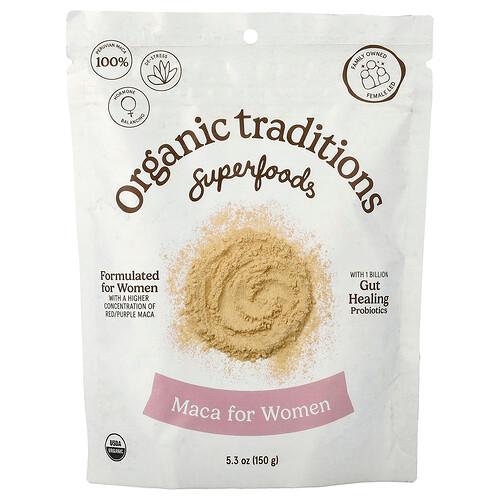 Organic Traditions Superfoods Maca For Women 5 3 Oz 150 G product image