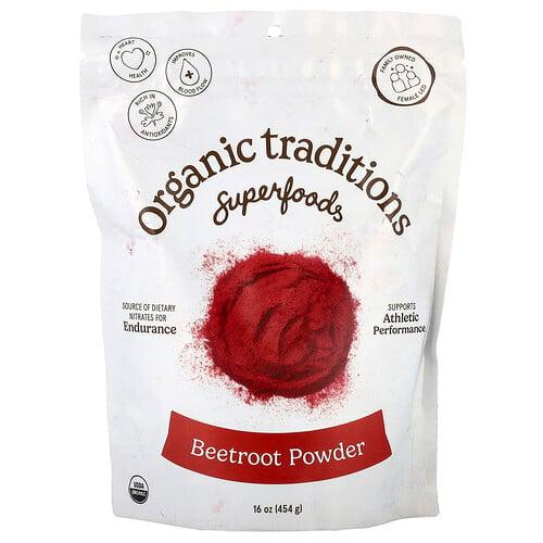 Organic Traditions Superfoods Beetroot Powder 16 Oz 454 G