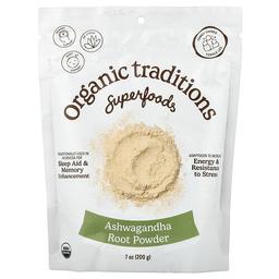 Organic Traditions Superfoods Ashwagandha Root Powder 7 Oz 200 G