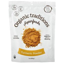 Organic Traditions Superfoods Turmeric Powder 7 Oz 200 G