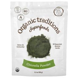 Organic Traditions Superfoods Chlorella Powder 5 3 Oz 150 G