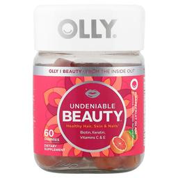 Olly Undeniable Beauty Gummies Grapefruit Glam 60 Gummies
