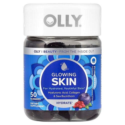 Olly Glowing Skin Gummies Plump Berry 50 Gummies