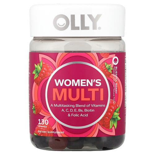 Olly Women S Multi Blissful Berry 130 Gummies