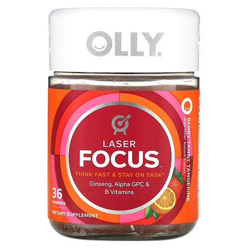 올리 OLLY, Laser Focus 구미젤리, 베리 탱기 탠저린, 구미젤리 36개 product image