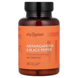 Olympian Labs Ashwagandha Black Pepper 60 Capsules