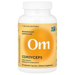 Om Mushrooms Cordyceps 90 Vegetable Capsules 0 66 G Per Capsule