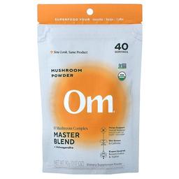 Om Mushrooms Mushroom Powder Master Blend Ashwagandha 3 17 Oz 90 G