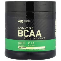 Optimum Nutrition Instantized Bcaa 5000 Powder Unflavored 12 16 Oz 345 G