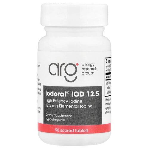 Optimox Iodoral Iod 12 5 High Potency Iodine 90 Scored Tablets