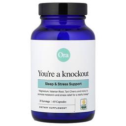 Ora You Re A Knockout Sleep Stress Support 60 Capsules