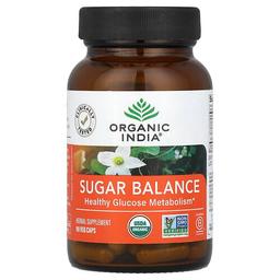 Organic India Sugar Balance Healthy Glucose Metabolism 90 Veg Caps