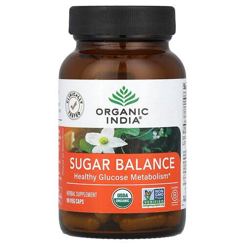 Organic India Sugar Balance Healthy Glucose Metabolism 90 Veg Caps product image