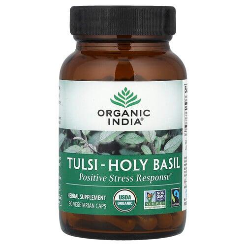 Organic India Tulsi Holy Basil 90 Vegetarian Caps