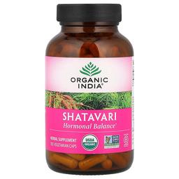 Organic India Shatavari 180 Vegetarian Caps 400 Mg Per Capsule