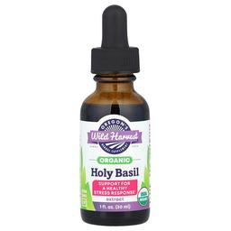 Oregon S Wild Harvest Organic Holy Basil Extract 1 Fl Oz 30 Ml