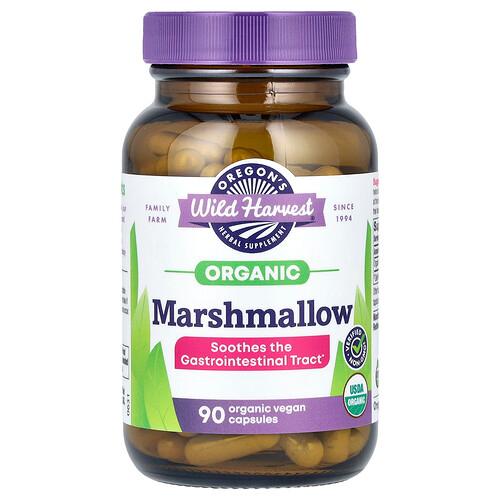 Oregon S Wild Harvest Organic Marshmallow 90 Organic Vegan Capsules 425 Mg Per Capsule